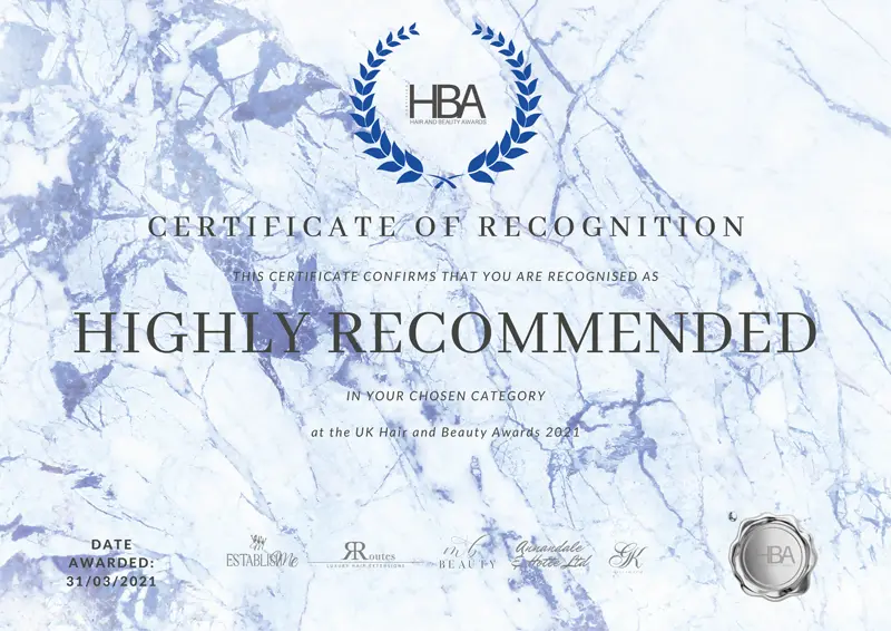 HIGHLY-RECOMMENDED-CERTIFICATE